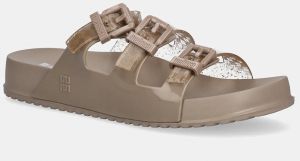 Šľapky Melissa MELISSA COZY STRIPES AD dámske, béžová farba, M 35943 BC940
