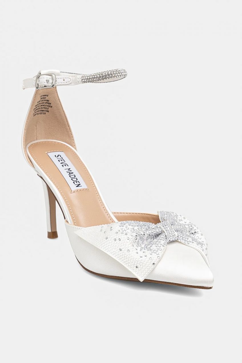 Lodičky Steve Madden Lilyann-E biela farba, SM19000126
