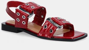 Sandále Steve Madden Saria-E dámske, červená farba, SM19000132