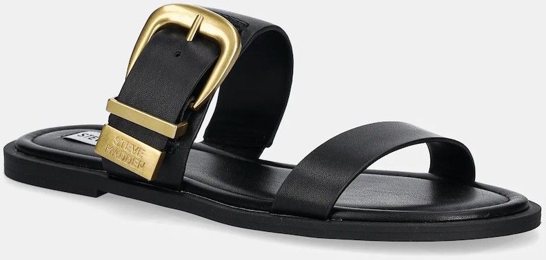 Šľapky Steve Madden Strider-E sandal dámske, čierna farba, SM19000139