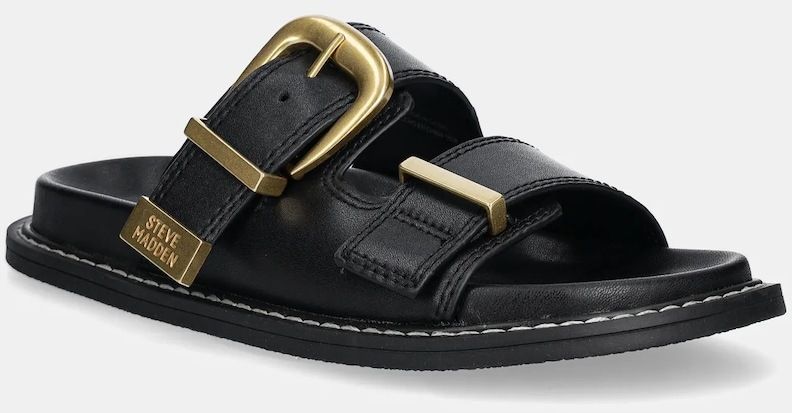 Šľapky Steve Madden Arch-E dámske, čierna farba, SM19000133
