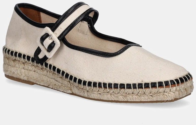 Espadrilky Billi Bi béžová farba, na platforme, A18600