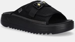 Šľapky UGG Maxxer Slide 2.0 pánske, čierna farba, 1167871-BLK