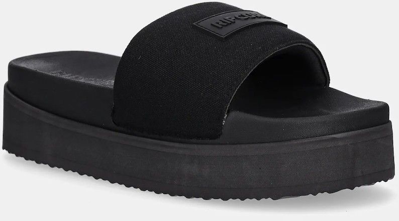 Šľapky Rip Curl dámske, čierna farba, na platforme, 17AWOT