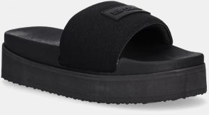 Šľapky Rip Curl dámske, čierna farba, na platforme, 17AWOT