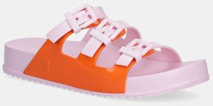 Šľapky Melissa MELISSA COZY STRIPES AD dámske, ružová farba, M 35943 BC956