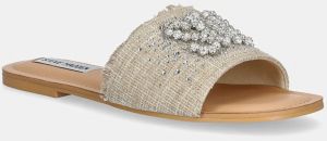 Šľapky Steve Madden Zila Slides dámske, béžová farba, SM11003694