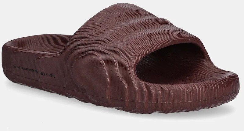 Šľapky adidas Originals Adilette 22 W dámske, bordová farba, JH9691