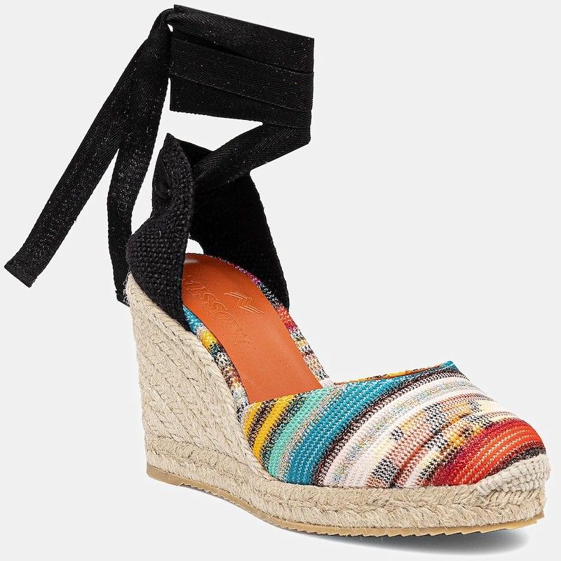 Espadrilky Missoni Eva 80 viac farieb, na kline, MWB008_083