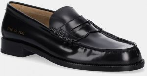 Kožené mokasíny Common Projects Loafer pánske, čierna farba, 2490