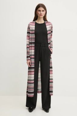 Kardigán Missoni dámsky, čierna farba, tenký, DS25SM0K.BR00ZV
