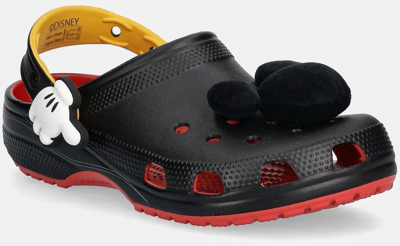 Šľapky Crocs Classic Iam Mickey Clog dámske, čierna farba, 209895-8C1