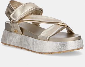 Sandále Liu Jo FRIDA 39 dámske, zlatá farba, na platforme, SA5199EX02904178
