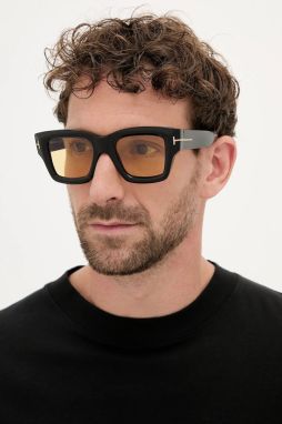 Slnečné okuliare Tom Ford Ilias pánske, čierna farba, FT1154_5001E