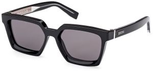 Slnečné okuliare Zegna pánske, čierna farba, EZ0214_5401A
