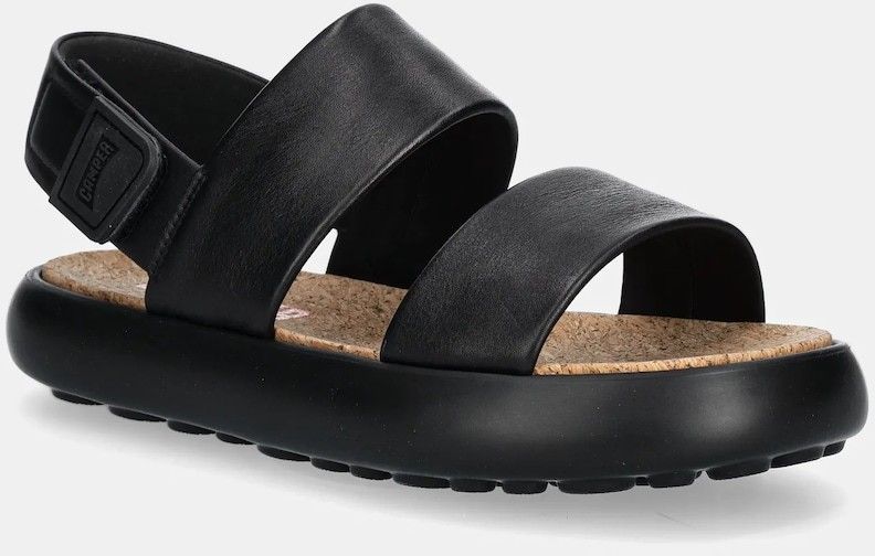 Kožené sandále Camper Pelotas Flota Sandal pánske, čierna farba, K101030-001
