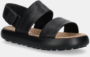 Kožené sandále Camper Pelotas Flota Sandal pánske, čierna farba, K101030-001