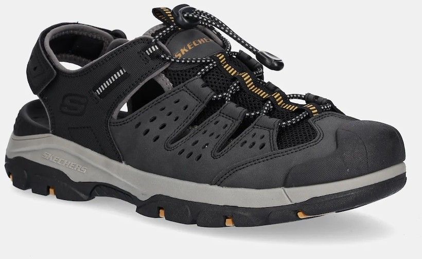 Sandále Skechers TRESMEN pánske, čierna farba, 205113