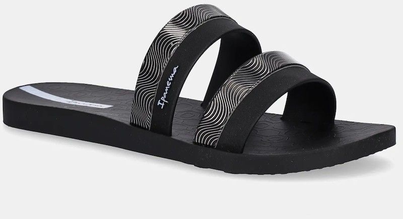 Šľapky Ipanema MESH SLIDE F dámske, čierna farba, 83649-BB779