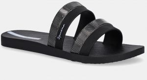 Šľapky Ipanema MESH SLIDE F dámske, čierna farba, 83649-BB779