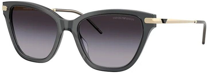 Slnečné okuliare Emporio Armani dámske, čierna farba, 0EA4251