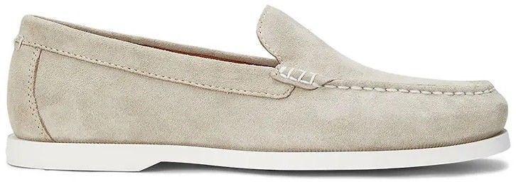Semišové mokasíny Polo Ralph Lauren Merton Vnet pánske, béžová farba, 803961293001