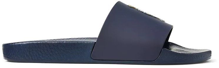 Šľapky Polo Ralph Lauren Polo Slide pánske, tmavomodrá farba, 809962615002