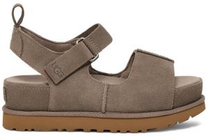 Sandále UGG Goldenstar Hi dámske, hnedá farba, na platforme, 1167356-SKP