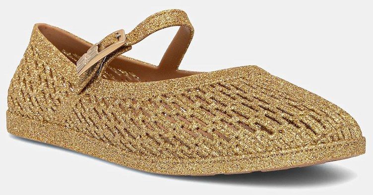 Baleríny Melissa MELISSA HARPER AD GLITTER AD zlatá farba, M 37108 BJ802