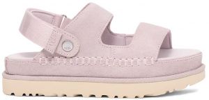 Sandále UGG Goldenstar Glide dámske, fialová farba, na platforme, 1167399-BYF