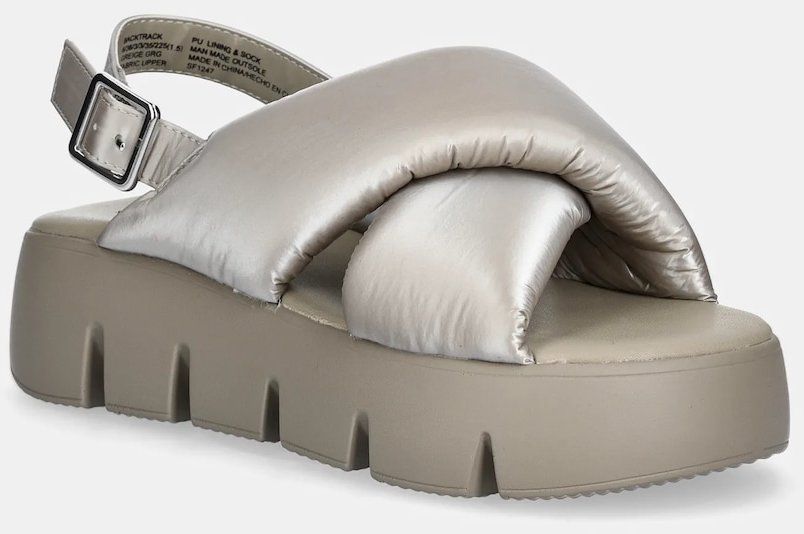 Sandále Steve Madden Backtrack dámske, béžová farba, na platforme, SM11003784