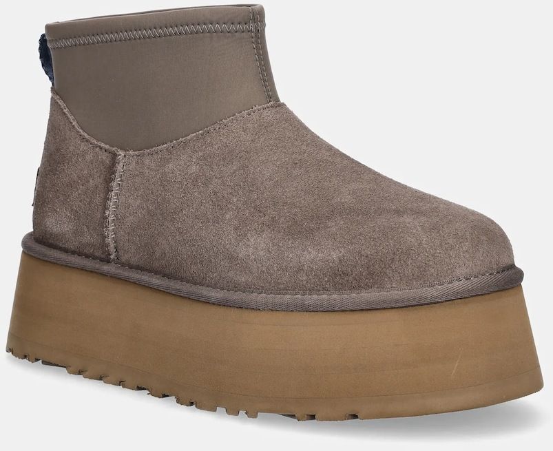 Snehule UGG Classic Mini Dipper hnedá farba, 1168170-SKP