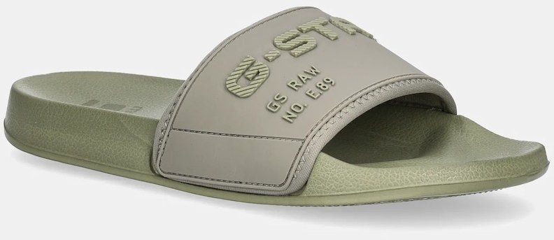 Šľapky G-Star  CART V TPU W dámske, zelená farba, D27422.G588