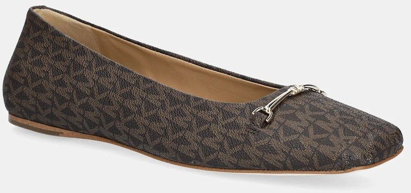 Baleríny MICHAEL Michael Kors Lena hnedá farba, 40S5LEFP1B.200