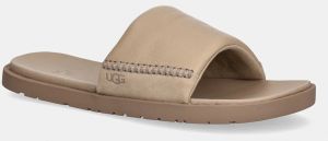 Šľapky UGG Seaside II Slide pánske, béžová farba, 1166593-MDSD