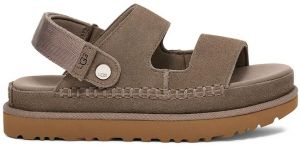 Šľapky UGG Goldenstar Glide dámske, hnedá farba, na platforme, 1167399-SKP