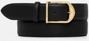 Opasok ZADIG&VOLTAIRE dámsky, čierna farba, LWBT01337