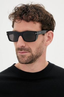Slnečné okuliare Tom Ford Juan pánske, čierna farba, FT1181_N_5601A