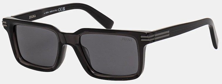 Slnečné okuliare Zegna pánske, čierna farba, EZ0249_5320D