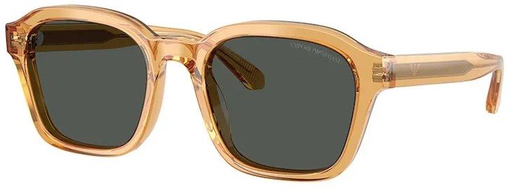 Slnečné okuliare Emporio Armani pánske, žltá farba, 0EA4245U