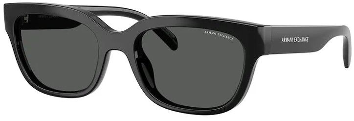 Slnečné okuliare Armani Exchange dámske, čierna farba, 0AX4155SU