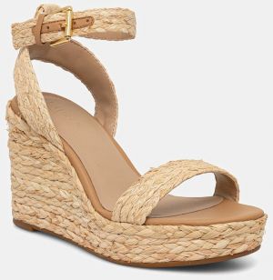 Sandále Lauren Ralph Lauren Hilarie IV béžová farba, na kline, 802966869001