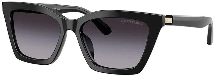 Slnečné okuliare Emporio Armani dámske, čierna farba, 0EA4250U