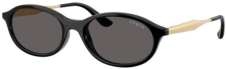 Slnečné okuliare VOGUE dámske, čierna farba, 0VO5625S