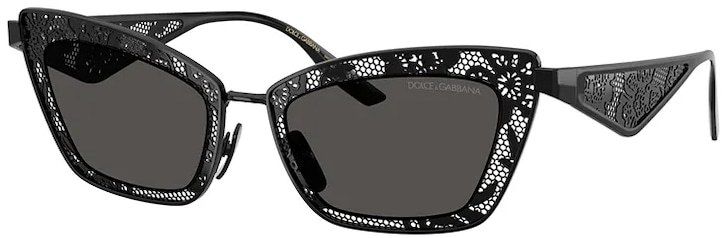 Slnečné okuliare Dolce & Gabbana dámske, čierna farba, 0DG2311