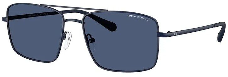 Slnečné okuliare Armani Exchange pánske, tmavomodrá farba, 0AX2054S