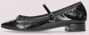 Kožené balerínky Pretty Ballerinas Gretschen čierna farba, 52237_A