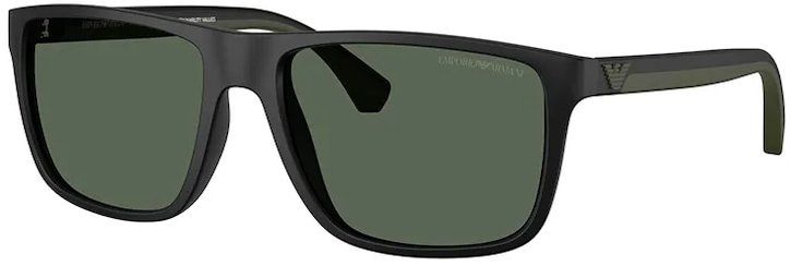Slnečné okuliare Emporio Armani pánske, čierna farba, 0EA4033