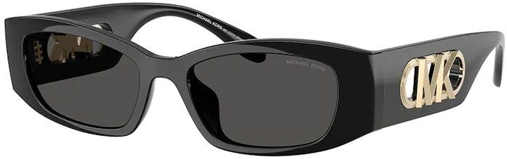 Slnečné okuliare Michael Kors dámske, čierna farba, 0MK2243U
