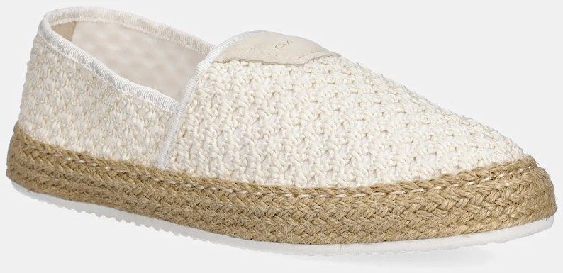 Espadrilky Gant Raffiaville béžová farba, 30568946.G920